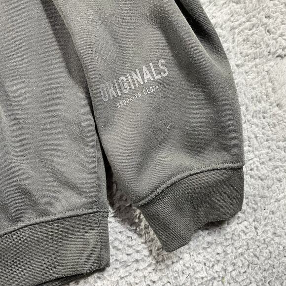 ORIGINALS BROOKLYN CLOTH HOODIE MENS LARGR PULLOVER SWEATSHIRT LONG SLEEVE HOOD - Picture 5 of 10